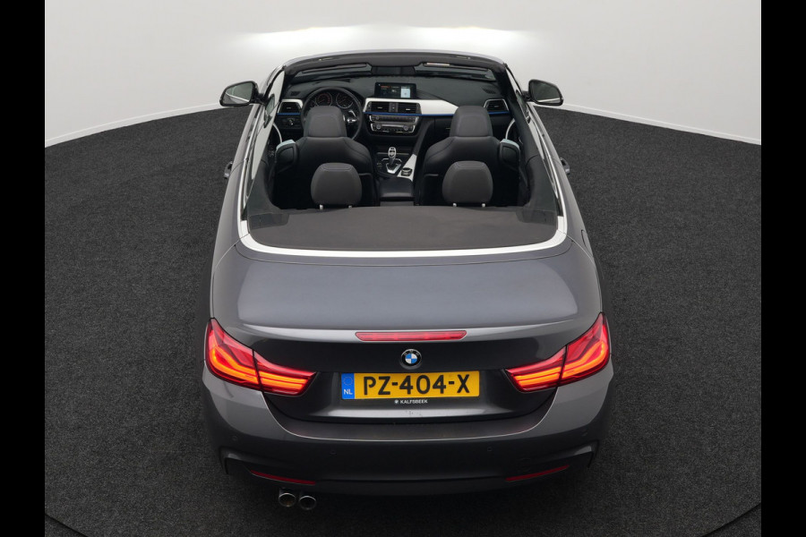 BMW 4 Serie Cabrio 420i M Sport Automaat 184pk | Lederen Sportstoelen Memory Verwarmd | Navi Pro | Head-up Display | Camera | LED |