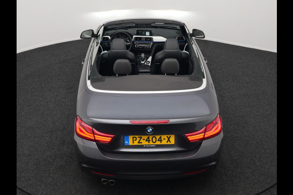 BMW 4 Serie Cabrio 420i M Sport Automaat 184pk | Lederen Sportstoelen Memory Verwarmd | Navi Pro | Head-up Display | Camera | LED |