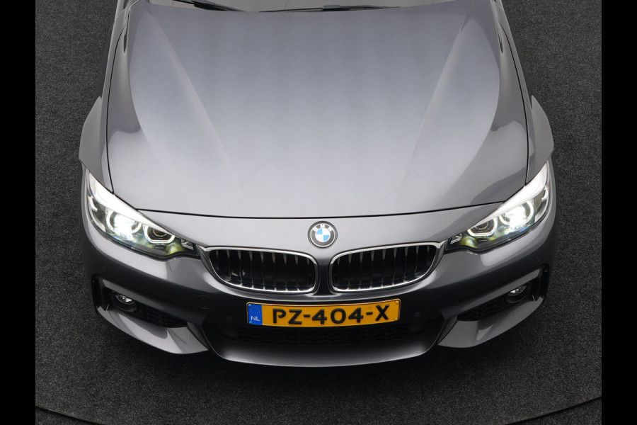 BMW 4 Serie Cabrio 420i M Sport Automaat 184pk | Lederen Sportstoelen Memory Verwarmd | Navi Pro | Head-up Display | Camera | LED |