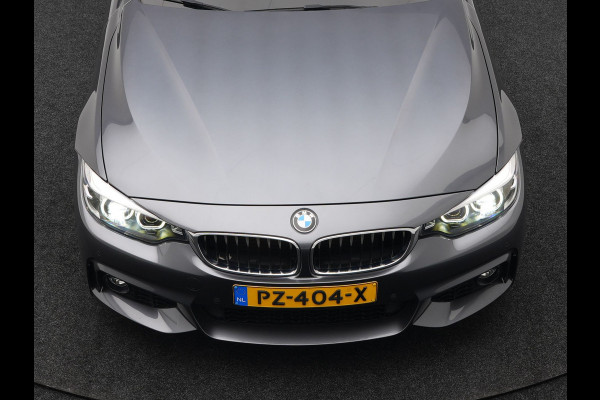 BMW 4 Serie Cabrio 420i M Sport Automaat 184pk | Lederen Sportstoelen Memory Verwarmd | Navi Pro | Head-up Display | Camera | LED |