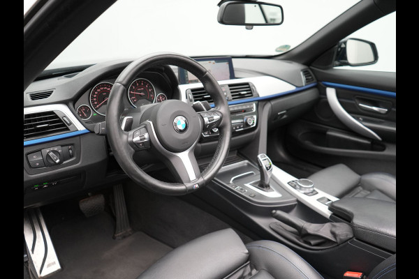 BMW 4 Serie Cabrio 420i M Sport Automaat 184pk | Lederen Sportstoelen Memory Verwarmd | Navi Pro | Head-up Display | Camera | LED |