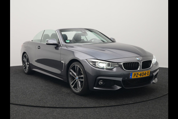 BMW 4 Serie Cabrio 420i M Sport Automaat 184pk | Lederen Sportstoelen Memory Verwarmd | Navi Pro | Head-up Display | Camera | LED |