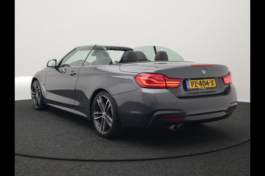 BMW 4 Serie Cabrio 420i M Sport Automaat 184pk | Lederen Sportstoelen Memory Verwarmd | Navi Pro | Head-up Display | Camera | LED |