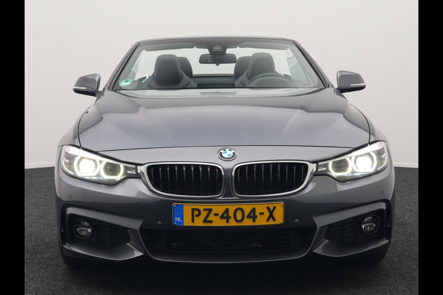 BMW 4 Serie Cabrio 420i M Sport Automaat 184pk | Lederen Sportstoelen Memory Verwarmd | Navi Pro | Head-up Display | Camera | LED |