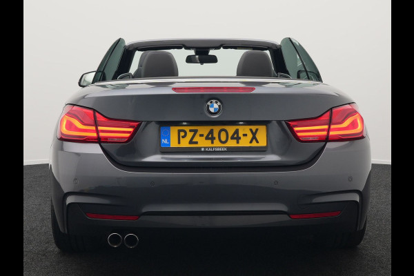 BMW 4 Serie Cabrio 420i M Sport Automaat 184pk | Lederen Sportstoelen Memory Verwarmd | Navi Pro | Head-up Display | Camera | LED |