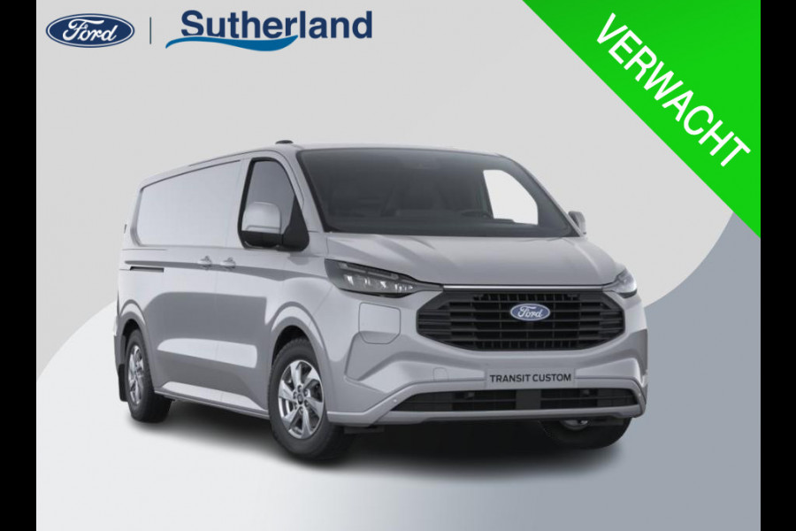 Ford Transit Custom 320 2.5 PHEV L2H1 Limited 233pk | Driver Assistance pack Premium | Wegklapbare Trekhaak | Verwarmd Stuurwiel | 17 inch Licht metalen Velgen | B&O Speakers