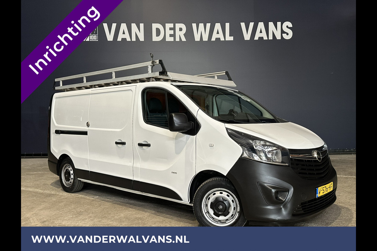 Opel Vivaro 1.6 CDTI 126pk L2H1 Inrichting Euro6 Airco | Imperiaal | Navigatie | Cruisecontrol | LED | Trekhaak Parkeersensoren, Bijrijdersbank