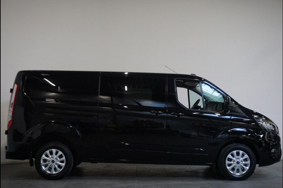 Ford Transit Custom 300 2.0 TDCI L2H1 Limited Dubbele cabine Aut. Navi| Airco| 2 Schuifdeuren | Trekhaak| PDC| Carplay| DAB|