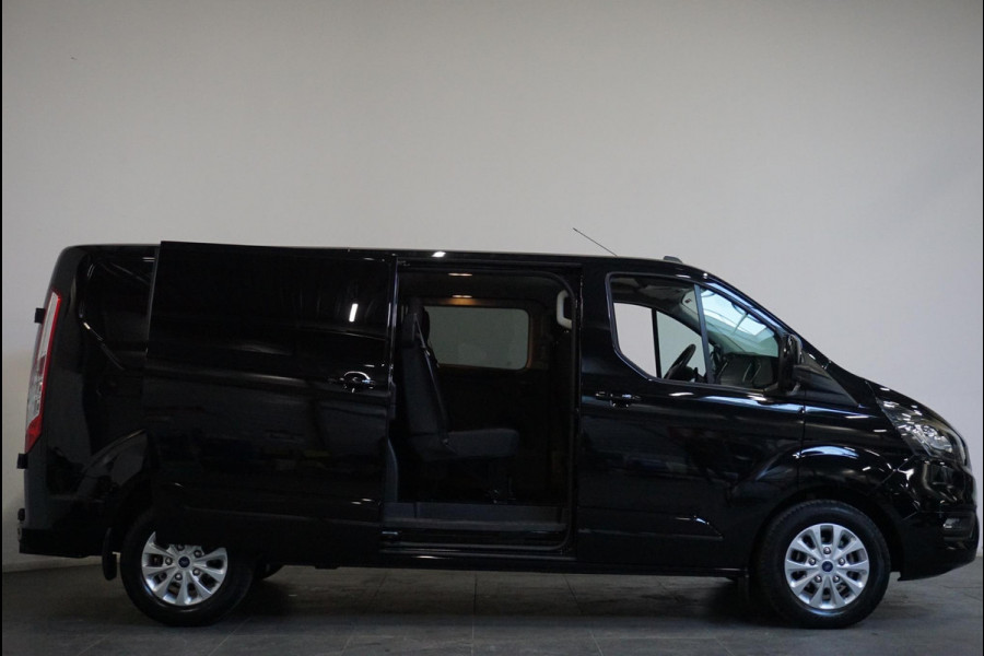 Ford Transit Custom 300 2.0 TDCI L2H1 Limited Dubbele cabine Aut. Navi| Airco| 2 Schuifdeuren | Trekhaak| PDC| Carplay| DAB|