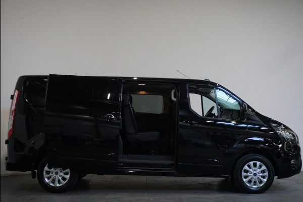 Ford Transit Custom 300 2.0 TDCI L2H1 Limited Dubbele cabine Aut. Navi| Airco| 2 Schuifdeuren | Trekhaak| PDC| Carplay| DAB|
