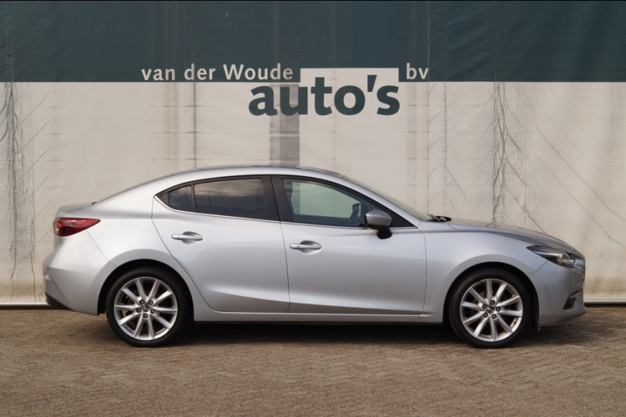 Mazda 3 2.0 SkyActiv 120pk GT-M -LEER-HUD-CAM-NAVI-PDC-