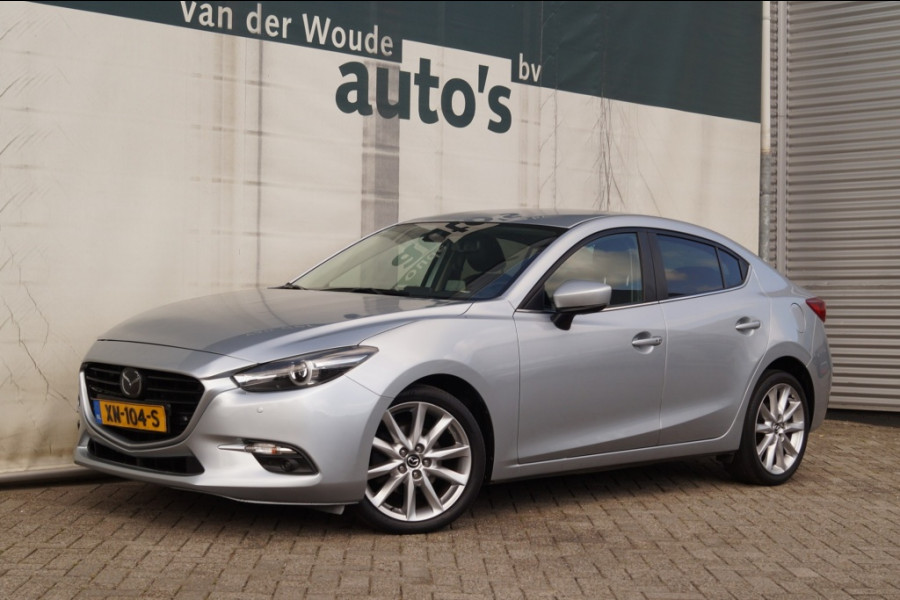 Mazda 3 2.0 SkyActiv 120pk GT-M -LEER-HUD-CAM-NAVI-PDC-