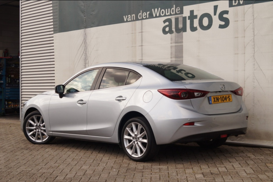 Mazda 3 2.0 SkyActiv 120pk GT-M -LEER-HUD-CAM-NAVI-PDC-