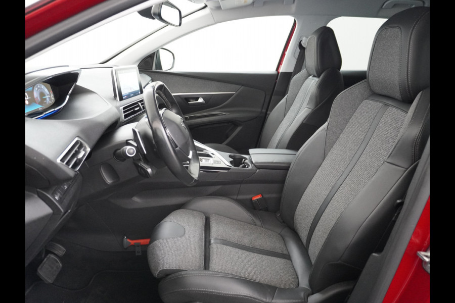 Peugeot 3008 T131PK AUT-8 Elek.Stoel+Memory+Verwarmd Trekhaak Navi Cruise Apple Carplay Android 19" Ecc 360°Camera PDC Elek.Achterklep DAB Co Led Keyless Lane Departure Privacy Glas Regen-Lichtsensor Draadloze lader Pack City Bluetooth Nieuwprijs €39.459,- Origineel Nederlandse Auto Riem vervangen !