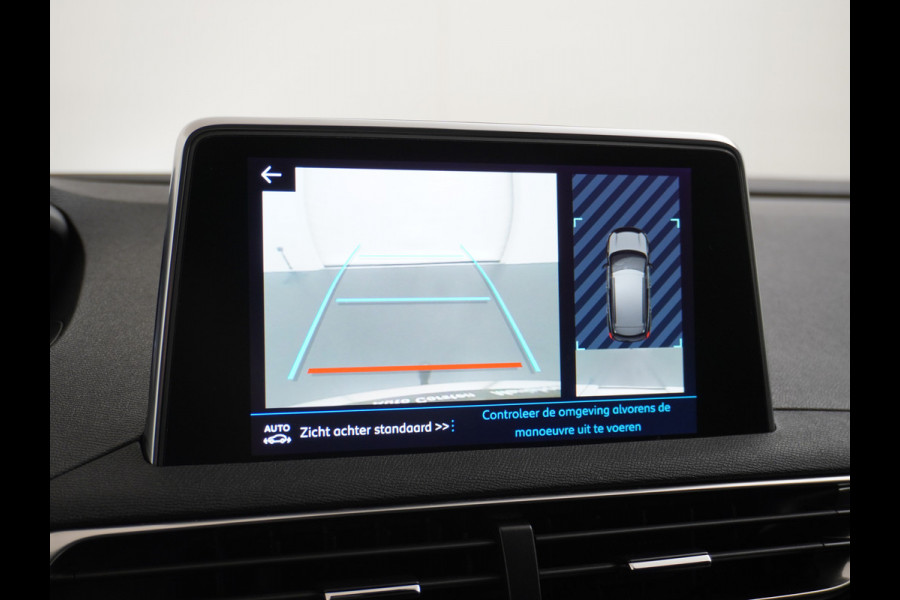 Peugeot 3008 T131PK AUT-8 Elek.Stoel+Memory+Verwarmd Trekhaak Navi Cruise Apple Carplay Android 19" Ecc 360°Camera PDC Elek.Achterklep DAB Co Led Keyless Lane Departure Privacy Glas Regen-Lichtsensor Draadloze lader Pack City Bluetooth Nieuwprijs €39.459,- Origineel Nederlandse Auto Riem vervangen !