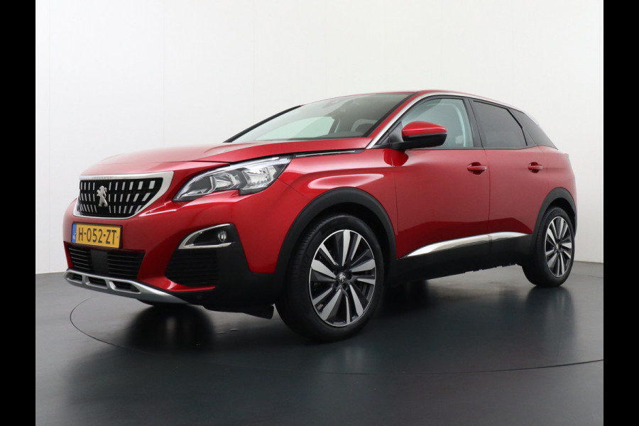 Peugeot 3008 T131PK AUT-8 Elek.Stoel+Memory+Verwarmd Trekhaak Navi Cruise Apple Carplay Android 19" Ecc 360°Camera PDC Elek.Achterklep DAB Co Led Keyless Lane Departure Privacy Glas Regen-Lichtsensor Draadloze lader Pack City Bluetooth Nieuwprijs €39.459,- Origineel Nederlandse Auto Riem vervangen !