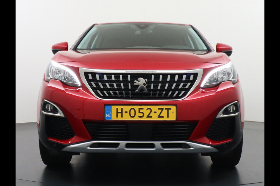 Peugeot 3008 T131PK AUT-8 Elek.Stoel+Memory+Verwarmd Trekhaak Navi Cruise Apple Carplay Android 19" Ecc 360°Camera PDC Elek.Achterklep DAB Co Led Keyless Lane Departure Privacy Glas Regen-Lichtsensor Draadloze lader Pack City Bluetooth Nieuwprijs €39.459,- Origineel Nederlandse Auto Riem vervangen !