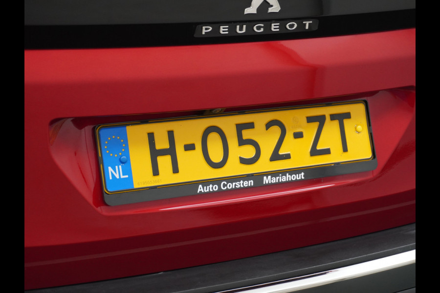 Peugeot 3008 T131PK AUT-8 Elek.Stoel+Memory+Verwarmd Trekhaak Navi Cruise Apple Carplay Android 19" Ecc 360°Camera PDC Elek.Achterklep DAB Co Led Keyless Lane Departure Privacy Glas Regen-Lichtsensor Draadloze lader Pack City Bluetooth Nieuwprijs €39.459,- Origineel Nederlandse Auto Riem vervangen !