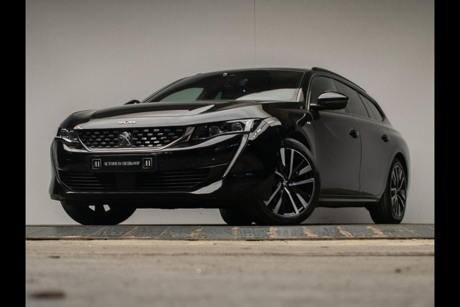Peugeot 508 1.2 PureTech GT (PANORAMADAK,APPLE CARPLAY,NAVI,STOELVERWARMING,SFEERVERLICHTING,CAMERA,3D VIEW,XENON,PDC,BLACK PACK)