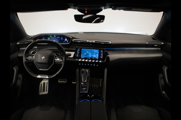 Peugeot 508 1.2 PureTech GT (PANORAMADAK,APPLE CARPLAY,NAVI,STOELVERWARMING,SFEERVERLICHTING,CAMERA,3D VIEW,XENON,PDC,BLACK PACK)