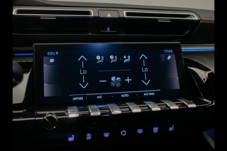 Peugeot 508 1.2 PureTech GT (PANORAMADAK,APPLE CARPLAY,NAVI,STOELVERWARMING,SFEERVERLICHTING,CAMERA,3D VIEW,XENON,PDC,BLACK PACK)