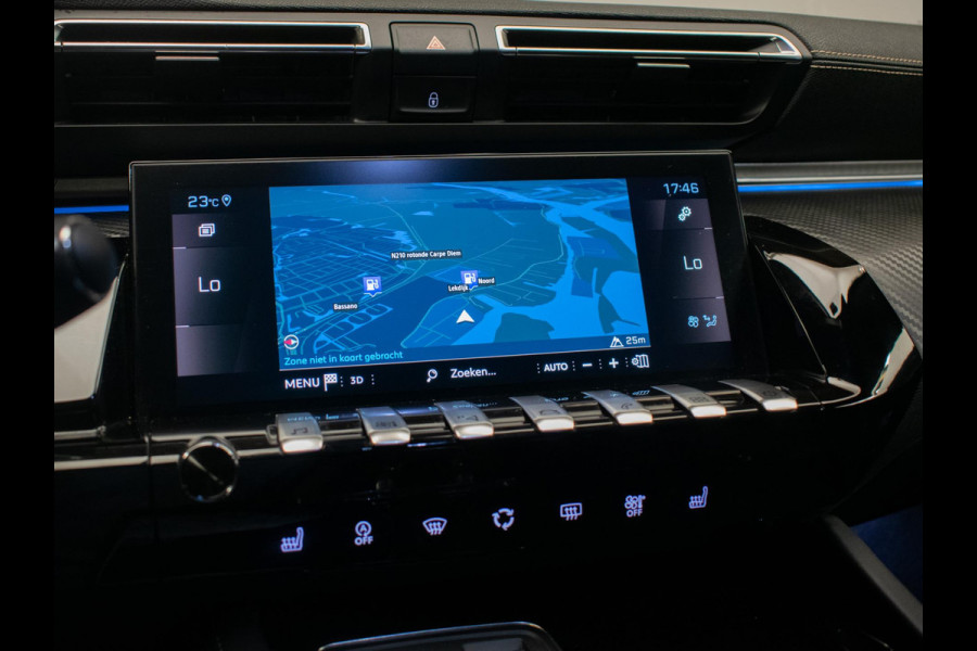 Peugeot 508 1.2 PureTech GT (PANORAMADAK,APPLE CARPLAY,NAVI,STOELVERWARMING,SFEERVERLICHTING,CAMERA,3D VIEW,XENON,PDC,BLACK PACK)