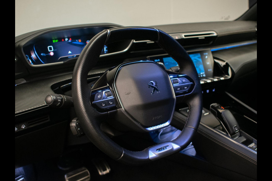 Peugeot 508 1.2 PureTech GT (PANORAMADAK,APPLE CARPLAY,NAVI,STOELVERWARMING,SFEERVERLICHTING,CAMERA,3D VIEW,XENON,PDC,BLACK PACK)
