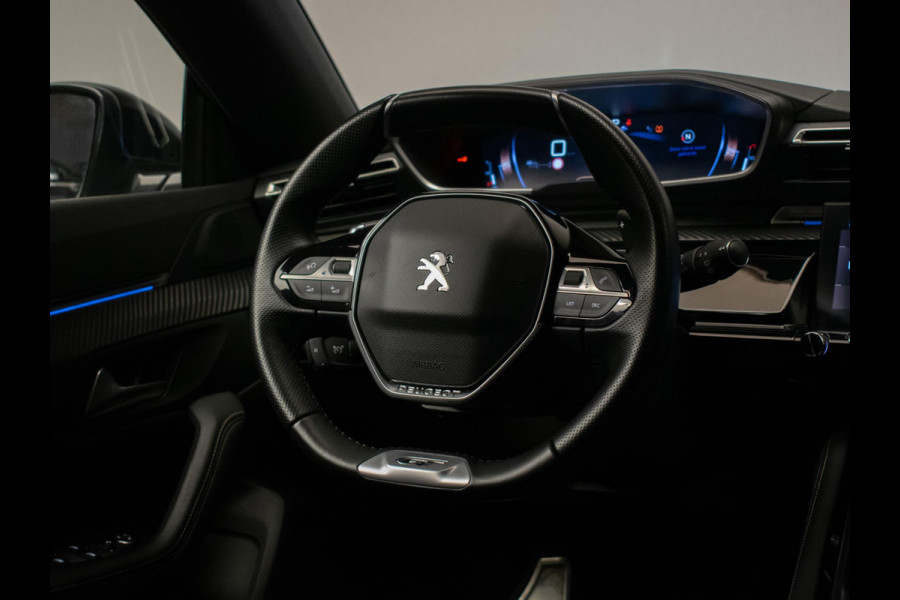Peugeot 508 1.2 PureTech GT (PANORAMADAK,APPLE CARPLAY,NAVI,STOELVERWARMING,SFEERVERLICHTING,CAMERA,3D VIEW,XENON,PDC,BLACK PACK)