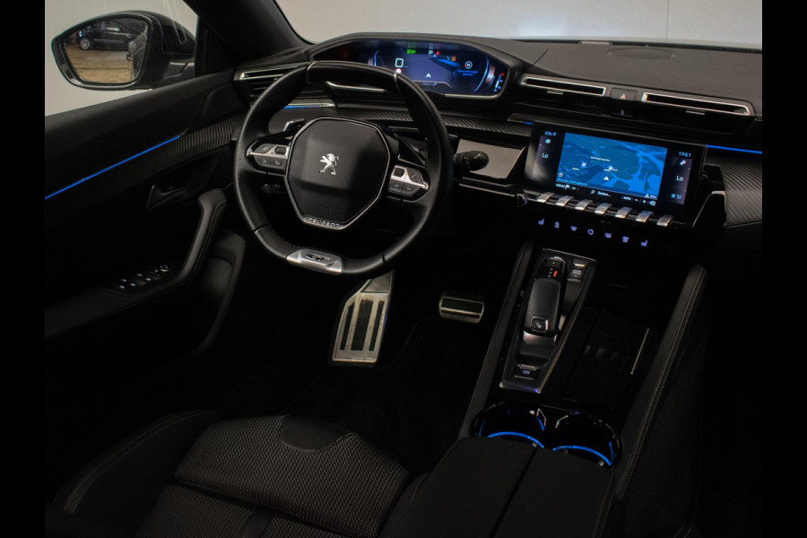 Peugeot 508 1.2 PureTech GT (PANORAMADAK,APPLE CARPLAY,NAVI,STOELVERWARMING,SFEERVERLICHTING,CAMERA,3D VIEW,XENON,PDC,BLACK PACK)