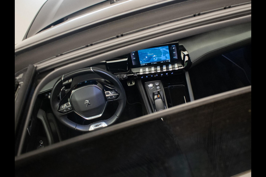 Peugeot 508 1.2 PureTech GT (PANORAMADAK,APPLE CARPLAY,NAVI,STOELVERWARMING,SFEERVERLICHTING,CAMERA,3D VIEW,XENON,PDC,BLACK PACK)