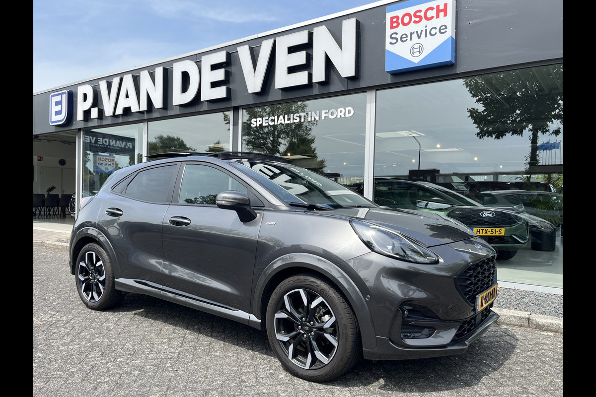 Ford Puma 1.0 EcoBoost ST-Line X 125pk/92kW Automaat | Afn. trekhaak | Panoramadak | Driver Assistance Pack | Winter Pack | etc. etc. Ford Puma 1.0 EcoBoost ST-Line X 125pk/92kW Automaat | Afn. trekhaak | Panoramadak | Driver Assistance Pack | Winter Pack | etc. etc.