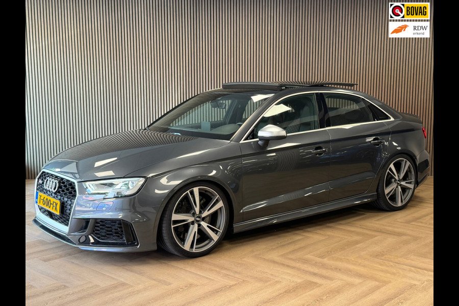Audi A3 Limousine 2.5 TFSI RS 3 quattro AUT. PANORAMADAK VIRTUAL COCKPIT LEDER NAVIGATIE STOELVERWARMING PDC AIRCO CRUISE