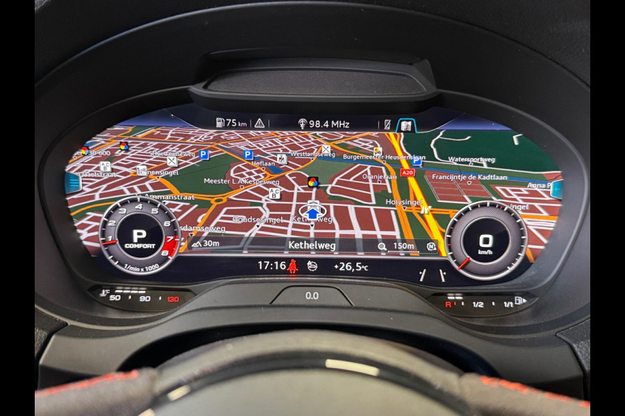 Audi A3 Limousine 2.5 TFSI RS 3 quattro AUT. PANORAMADAK VIRTUAL COCKPIT LEDER NAVIGATIE STOELVERWARMING PDC AIRCO CRUISE