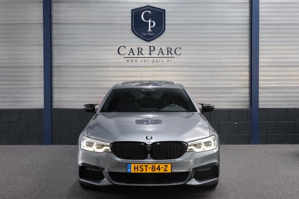 BMW 5 Serie 530e iPerformance M-Sport LED/VIRTUAL/SFEER/PANO/LEER+S.VERWARMING+MEMORY/LMV/CAM/CRUISE/ECC/12 MND GARANTIE!