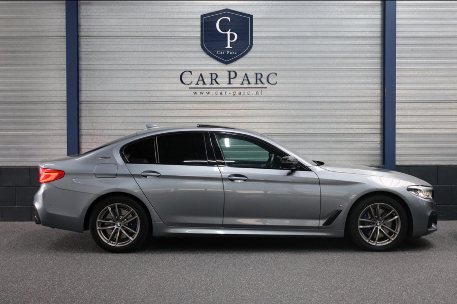 BMW 5 Serie 530e iPerformance M-Sport LED/VIRTUAL/SFEER/PANO/LEER+S.VERWARMING+MEMORY/LMV/CAM/CRUISE/ECC/12 MND GARANTIE!
