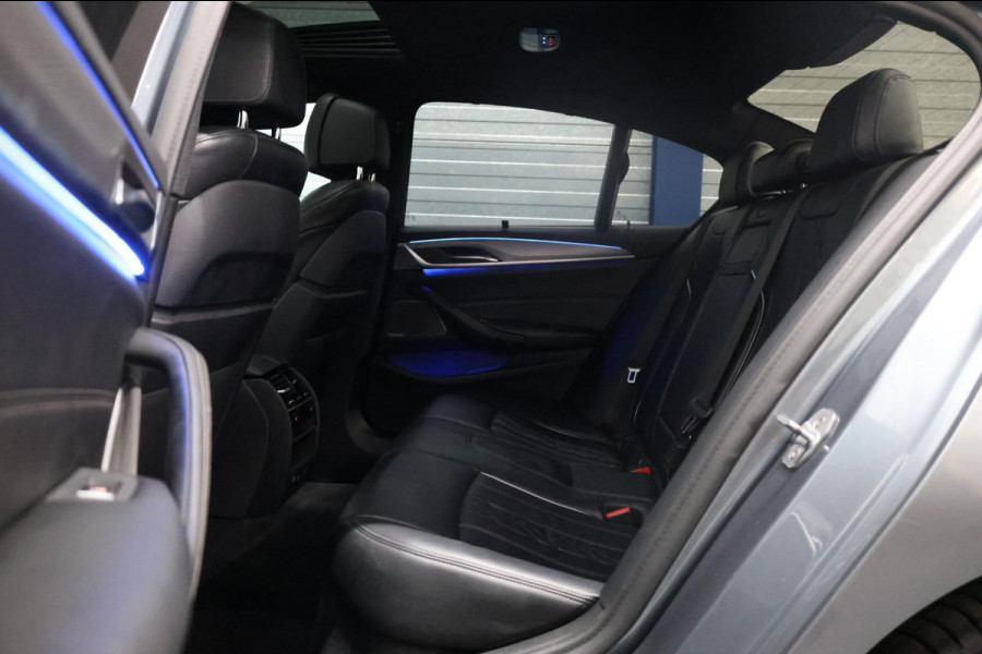 BMW 5 Serie 530e iPerformance M-Sport LED/VIRTUAL/SFEER/PANO/LEER+S.VERWARMING+MEMORY/LMV/CAM/CRUISE/ECC/12 MND GARANTIE!