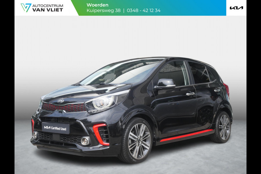 Kia Picanto 1.0 T-GDI GT-Line | Cruise | Clima | Camera | Carplay | Keyless | Stoel-stuurverwarming | Navi |