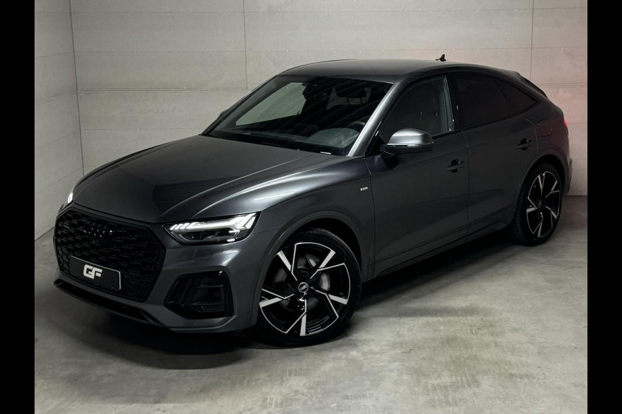 Audi Q5 Sportback 55 TFSI e BlackEdition S-Line Luchtvering Sfeer. Carplay