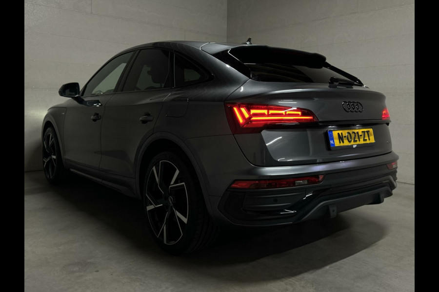 Audi Q5 Sportback 55 TFSI e BlackEdition S-Line Luchtvering Sfeer. Carplay
