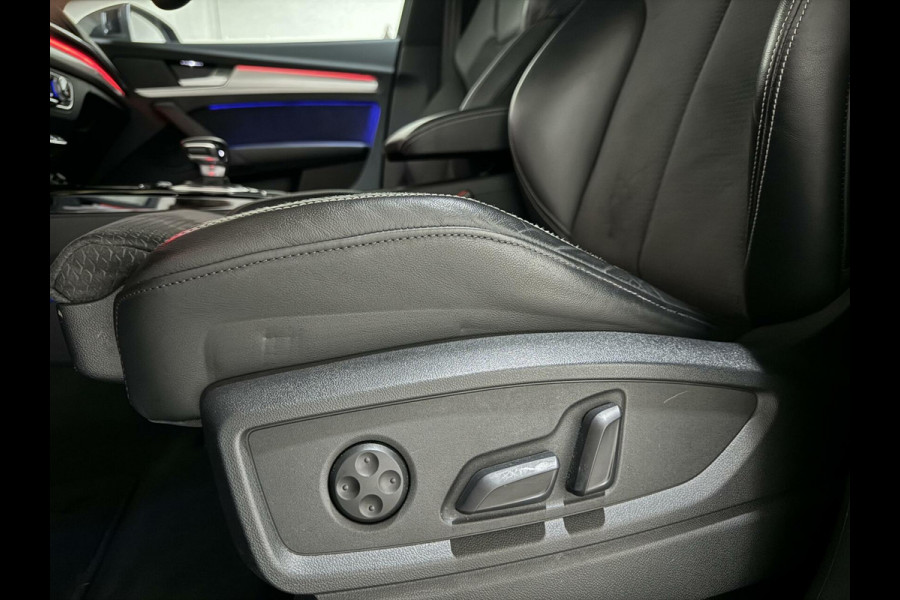 Audi Q5 Sportback 55 TFSI e BlackEdition S-Line Luchtvering Sfeer. Carplay