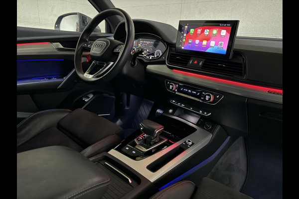 Audi Q5 Sportback 55 TFSI e BlackEdition S-Line Luchtvering Sfeer. Carplay