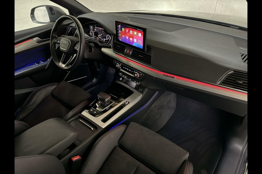 Audi Q5 Sportback 55 TFSI e BlackEdition S-Line Luchtvering Sfeer. Carplay