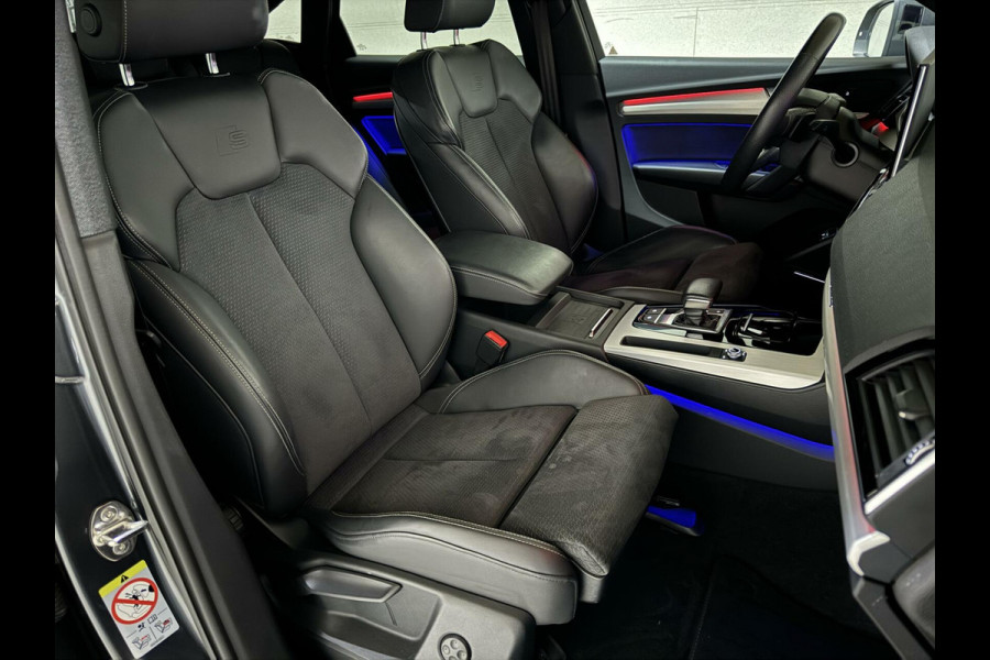 Audi Q5 Sportback 55 TFSI e BlackEdition S-Line Luchtvering Sfeer. Carplay