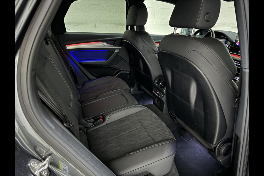 Audi Q5 Sportback 55 TFSI e BlackEdition S-Line Luchtvering Sfeer. Carplay
