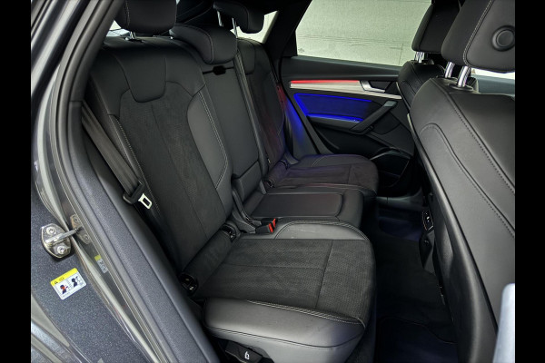 Audi Q5 Sportback 55 TFSI e BlackEdition S-Line Luchtvering Sfeer. Carplay