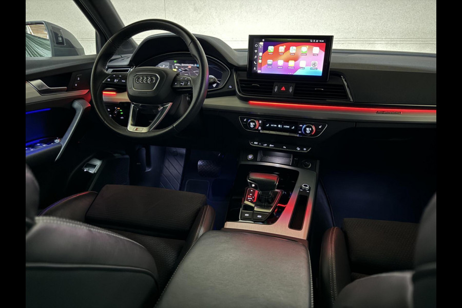 Audi Q5 Sportback 55 TFSI e BlackEdition S-Line Luchtvering Sfeer. Carplay