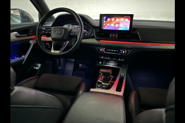 Audi Q5 Sportback 55 TFSI e BlackEdition S-Line Luchtvering Sfeer. Carplay