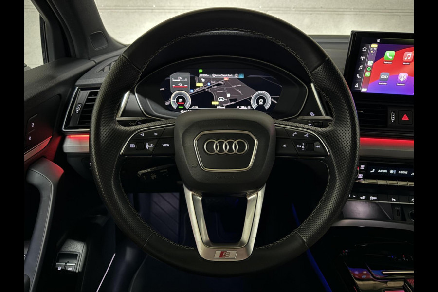 Audi Q5 Sportback 55 TFSI e BlackEdition S-Line Luchtvering Sfeer. Carplay