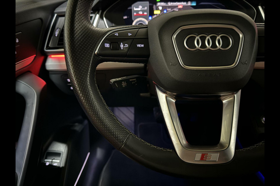 Audi Q5 Sportback 55 TFSI e BlackEdition S-Line Luchtvering Sfeer. Carplay