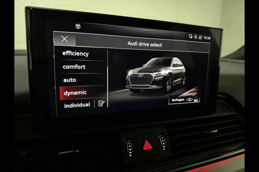 Audi Q5 Sportback 55 TFSI e BlackEdition S-Line Luchtvering Sfeer. Carplay